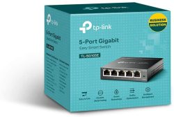 TP-Link TL-SG105E 5-Ports Gigabit Easy Smart Managed Netzwerk Switch für 18,90€ (PRIME) statt PVG  laut Idealo 21,14€ @amazon