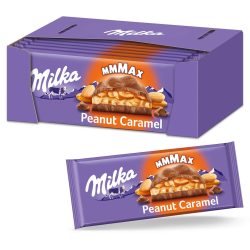 Amazon: Milka Peanut Caramel 12 x 276g Großtafeln ab nur 22,78 Euro statt 40,83 Euro bei Idealo