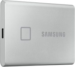 Samsung T7 Touch Portable – 500 GB SSD Festplatte mit Fingerprint Entsperrung für 63 € (81,86 € Idealo) @Amazon & Media-Markt