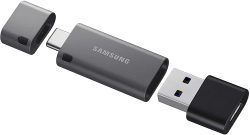 Samsung DUO Plus 256GB Typ-C 400 MB/s USB 3.1 Flash Drive für 29,99 € (40,15 € Idealo) @Amazon