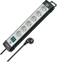 Brennenstuhl Premium-Line 6-fach Steckdosenleiste mit Schalter und 5m Kabel für 15,58 € (19,28 € Idealo) @Amazon