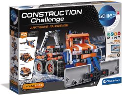Clementoni Galileo Construction Challenge Arktische Fahrzeuge Modellbausatz mit kostenloser App für 11,99 € (24,94 € Idealo) @Amazon & Otto