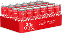 Coca-Cola Classic EINWEG Dose (24 x 330 ml) für 11,14€ (PVG: 16,56€)
