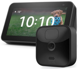 Echo Show 5 Smart Display mit Alexa 2. Generation + Blink Outdoor HD-Sicherheitskamera für 76,99 € (100,70 € Idealo) @Amazon