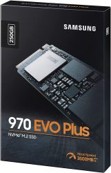 Samsung 970 EVO Plus 250 GB PCIe 3.0 für 44,99€ statt PVG laut Idealo 51,36€  @amazon