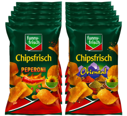 Amazon: 10er Pack funny-frisch Chipsfrisch Oriental für nur 9,03 Euro statt 14,85 Euro bei Idealo