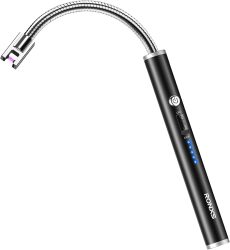 Amazon: RONXS elektrisches Lichtbogen Feuerzeug USB aufladbar mit Gutschein für nur 7,79 Euro statt 12,99 Euro