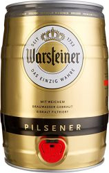 Amazon: Warsteiner Premium Pilsener 5 Liter Fass für nur 8,54 Euro statt 14,39 Euro bei Idealo