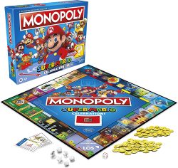 Monopoly Super Mario Celebration Brettspiel mit Soundeffekten aus dem Videospiel für 28,69 € (35,68 € Idealo) @Amazon