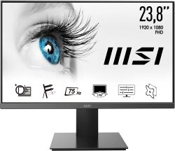MSI PRO MP241XDE LED-Monitor 60,5cm (23,8 Zoll) Full HD, 8ms, VA, HDMI, VGA für 99 € (143,88 € Idealo) @Office-Partner
