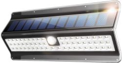 Amazon: EZBASICS LED Solar Außenleuchte Bewegungsmelder mit Gutschein für nur 7,13 Euro statt 17,85 Euro