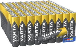Amazon: VARTA Power on Demand AAA Micro Batterien 100er Pack für nur 18,99 Euro statt 27,11 Euro bei Idealo