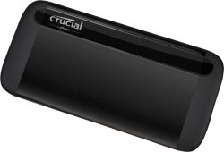 Crucial CT1000X8SSD9 X8 externe 1TB Portable SSD Festplatte für 89,99 € (109,99 € Idealo) @Amazon