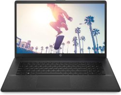 HP 17-cn0218ng Notebook mit 17,3 Zoll HD+ Display, Intel Celeron N4020, 8GB DDR4 RAM, 256GB SSD, Win11 für 329 € (449,90 € Idealo) @Amazon