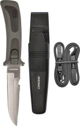 Amazon: Cressi Vigo Tauchermesser mit 11 cm Klinge und Messerscheide für nur 15,01 Euro statt 19 Euro bei Idealo