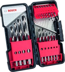 Bosch Metallspiralbohrer HSS-Set PointTeQ DIN 338 18-teilig in ToughBox für 10,78 € (14,65 € Idealo) @Amazon