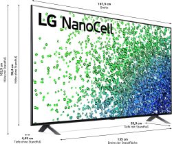 LG 75NANO809PA TV 189 cm (75 Zoll) 4K NanoCell Fernseher  für 899,00€ statt PVG  laut Idealo 1099,00€ @amazon