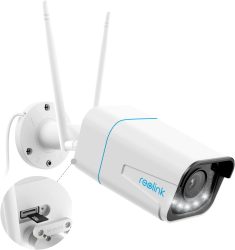Reolink  RLC-511WA Kabellose WLAN Überwachungskamera mit Spotlights, Farbiger Nachtsicht u. Personen-/Fahrzeugerkennung für 97,99 € (124,59 € Idealo) @Amazon