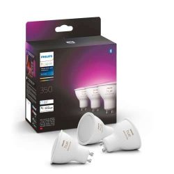 3x Philips Hue White und Color Ambiance GU10 LED Lampe für 94,99€ statt PVG  laut Idealo 119,83€ @amazon