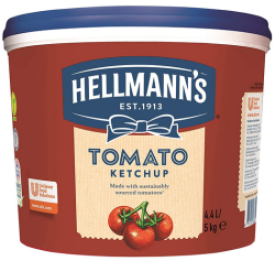 Amazon: 5 kg Hellmanns Tomato Ketchup im Eimer für nur 14,99 Euro statt 21,70 Euro bei Idealo