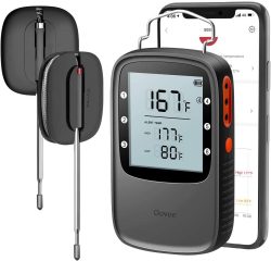 Amazon: Govee Digitales Bluetooth BBQ Grillthermometer mit 2 Edelstahlsonden mit Gutschein für nur 16,49 Euro statt 32,99 Euro