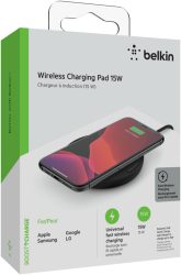 Belkin Boost Charge 15 W Qi-zertifiziertes drahtloses Ladegerät für iPhone, Samsung, ect. für 17,99 € (34,14 € Idealo) @Amazon