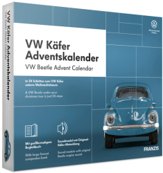Franzis: VW Käfer Adventskalender für nur 19,46 Euro statt 31,99 Euro bei Idealo