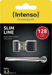 Intenso 3532491 Slim Line 128GB USB 3.2 Gen 1 Stick für 9,99 € (22,92 € Idealo) @Amazon, Saturn & Media-Markt