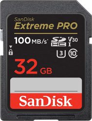 SanDisk Extreme PRO UHS-I 100 MB/s SDHC 32GB Speicherkarte für 6,90 € (12,79 € Idealo) @Amazon