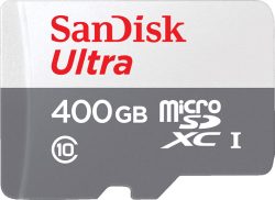 SANDISK Ultra Micro-SDXC Speicherkarte 400 GB für 29,99 € (39,90 € Idealo) @Media-Markt