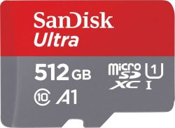 SANDISK Ultra UHS-I Micro-SDXC 512 GB Speicherkarte für 35,10 € (52,94 € Idealo) @eBay