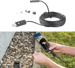 Somikon USB-HD-Endoskop-Kamera mit 5 Meter Schwanenhals-Kabel für 12,94 € (25,98 € Idealo) @Pearl