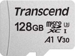 Transcend 300S Highspeed 4K, U3, V30, A1 microSDXC/SDHC Speicherkarte 128GB für 9,10 € (18,86 € Idealo) @Amazon