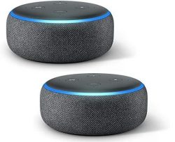 2 Stück Amazon Echo Dot (3. Generation) Intelligenter Lautsprecher mit Alexa für 29,98 € (51,80 € Idealo) @Amazon