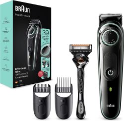 Braun BT3341 Barttrimmer und Haarschneider inkl. Gillette Fusion ProGlide Rasierer für 27,99 € (45,9 € Idealo) @Amazon