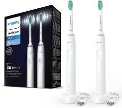 Doppelpack Philips Sonicare 3100 Series elektrische Zahnbürsten mit Schalltechnologie für 44,99 € (59,00 € Idealo) @Amazon