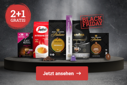 Kaffeevorteil: Zum Black Friday 3 Packungen Kaffee zum Preis von 2 mit Gutschein ohne MBW