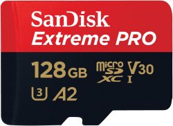 SanDisk Extreme PRO A2 200 MB/s microSD 128GB Speicherkarte für 15,30 € (25,60 € Idealo) @eBay