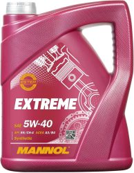 Amazon: MANNOL Motorenöl Extreme 5W-40 API SN/CF 5 Liter für nur 19,99 Euro statt 24,99 Euro bei Idealo