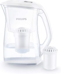 Amazon: Philips AWP2970 Wasserfilter mit Aktivkohle gegen Kalk, Chlor, Bakterien, Mikro-Plastik, Schwermetall für nur 10 Euro statt 22,99 Euro bei Idealo