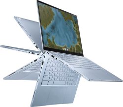 ASUS Chromebook Flip 14 Zoll FHD Touch, Intel Core M3 8100Y, 4GB RAM, 64GB EMMC, ChromeOS für 254,99 € (399,00 € Idealo) @Cyberport