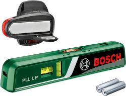 Bosch Laser-Wasserwaage PLL 1 P mit Wandhalterung für 27,62 € (37,19 € Idealo) @Amazon
