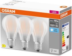 Osram LED Classic 3er Pack E27 Filament LED-Lampen für 5,80 € (9,00 € Idealo) @Amazon