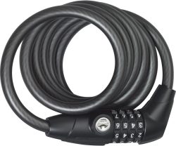 ABUS Key Combo 1650 Spiralkabelschloss mit Zahlencode und Schließzylinder Sicherheitslevel 7 für 28,60 € (42,41 € Idealo) @Amazon