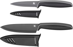 WMF Touch Messerset 2-teilig, Küchenmesser mit Schutzhülle schwarz für 14,99€ (PRIME) statt PVG laut Idealo 18,98€ @amazon
