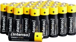 Amazon: 24er Pack Intenso Energy Ultra AA Mignon LR6 Alkaline Batterien für nur 4,78 Euro statt 9,45 Euro bei Idealo