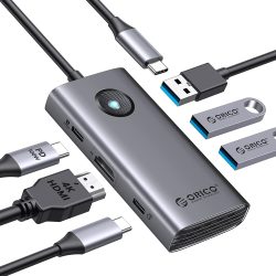 Amazon: ORICO Docking Station 6 in 1 USB 3.0 Hub mit HDMI mit Gutschein für nur 13,19 Euro statt 21,99 Euro