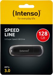 Intenso Speed Line USB 3.0 128GB Speicherstick für 7,77 € (11,29 € Idealo) @eBay