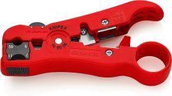 Knipex Abisolierwerkzeug für Koax -und Datenkabel 125 mm für 10,87 € (15,82 € Idealo) @Amazon