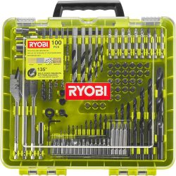 Ryobi RAKDD100 100 teiliges Bit- und Bohrerset für 40,65 € (58,99 € Idealo) @Amazon